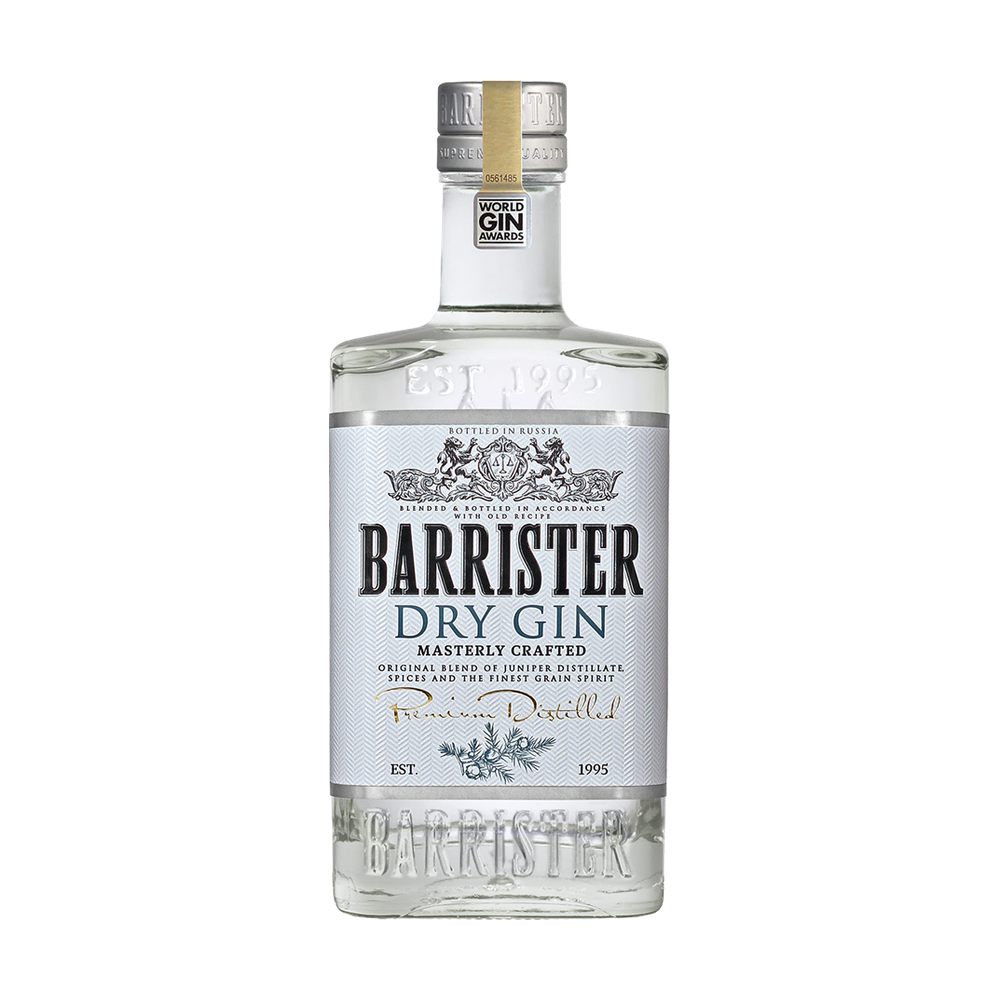 Barrister Dry Gin, 0,7 л — сухой джин