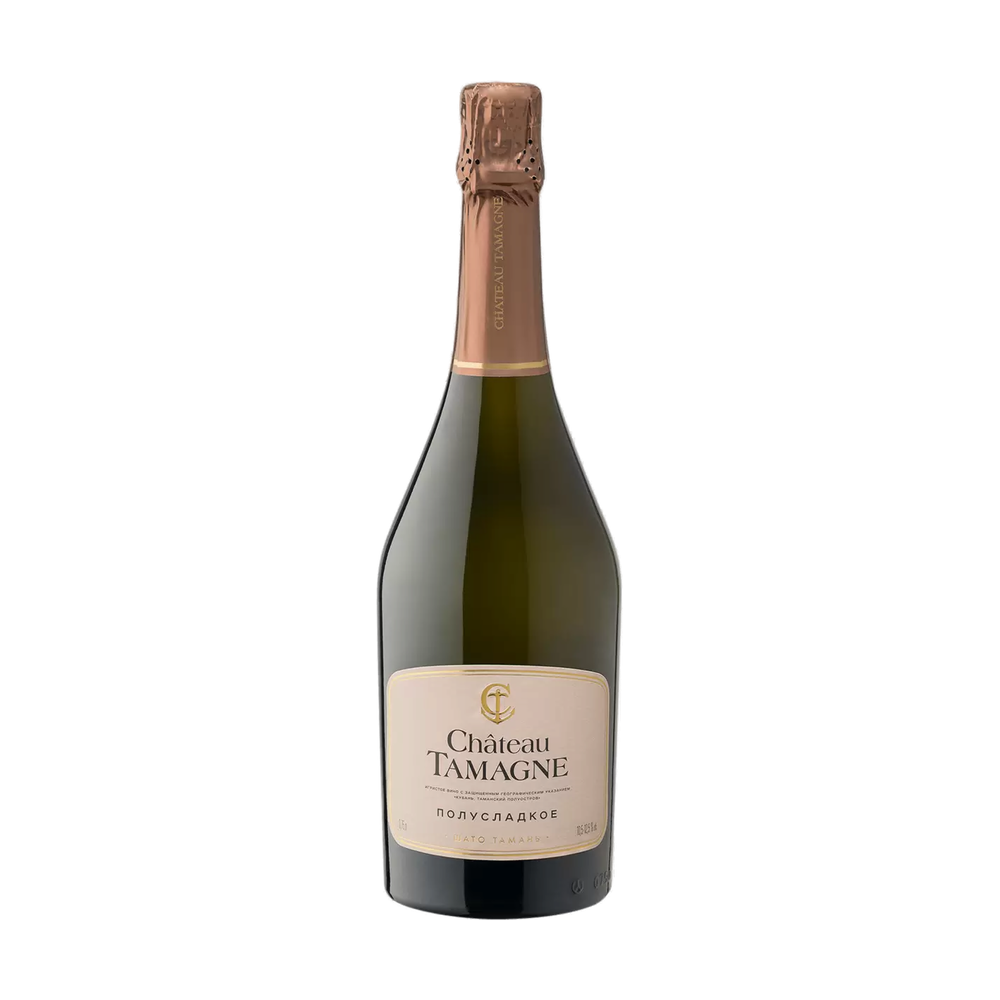 Château Tamagne Semi-Sweet, 0,75 л — белое полусладкое игристое