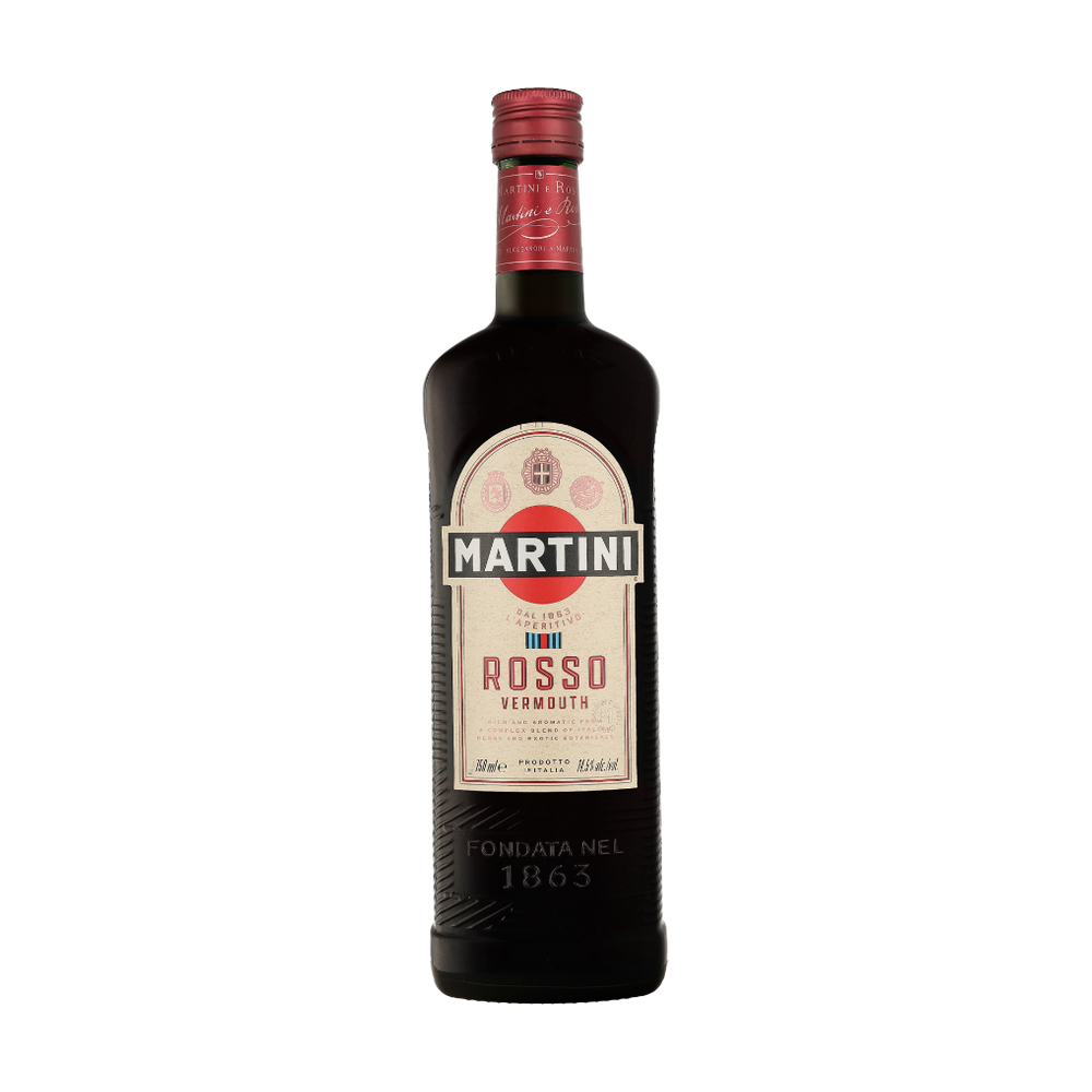 Martini Rosso, 0,75 л — красный сладкий вермут